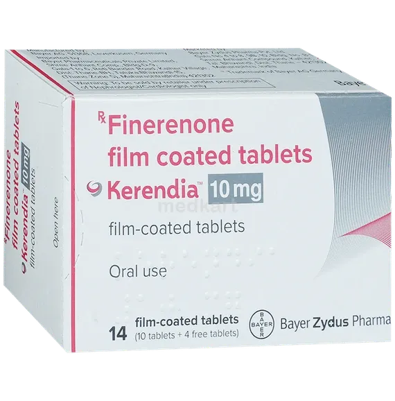 kerendia 10mg tablet 14's